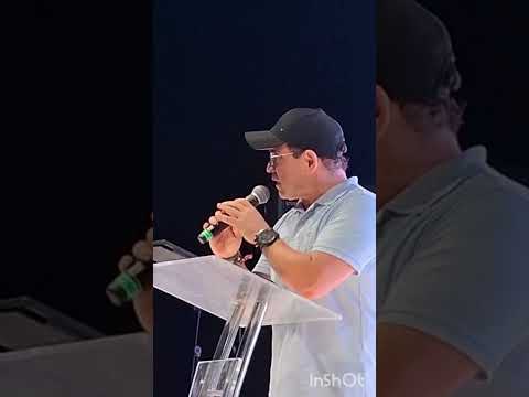 Rafael Martínez dijo en El Retén que a pesar de las adversidades El Retén tenia un nuevo hospital.