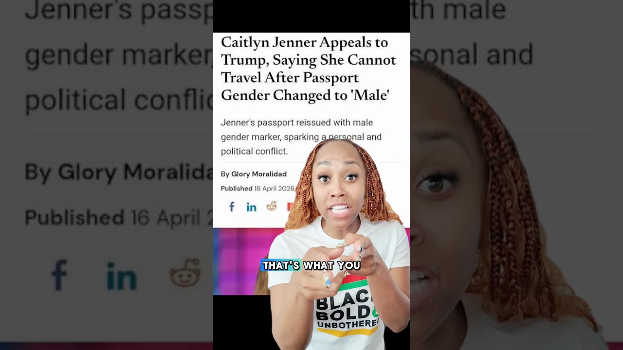 Caitlyn Jenner appeals to Trump saying she can’t travel after passport gender changed to M ￼🤷🏽‍♀️