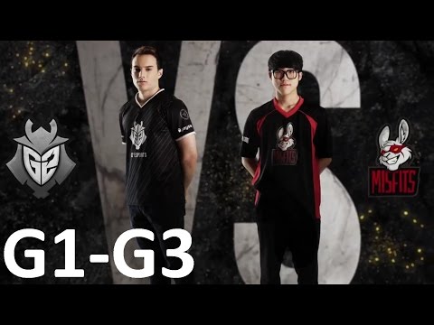 G2 vs MSF Game 1-3 Highlights - 2017 EULCS SPRING SPLIT - WEEK 7 DAY 2 - FULL HIGHLIGHTS
