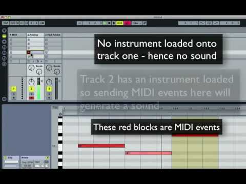 SEM : ABLETON TUTORIAL : What is MIDI?