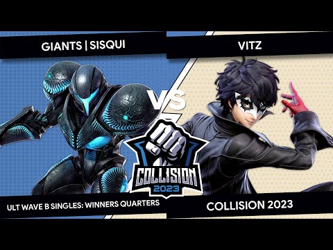 Collision 2023 - GIANTS | Sisqui (D. Samus) VS vitz (Joker) - Pools - Winners Quarters