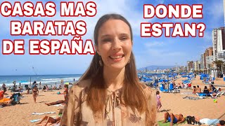 Última hora: donde están casas más baratas de España #emigraraespaña #alicante