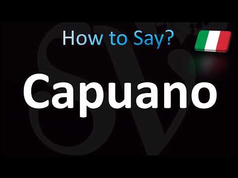 How to Pronounce Capuano (CORRECTLY!)