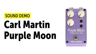 Video thumbnail for Carl Martin - Purple Moon - Sound Demo (no talking) by Guitar Bonedo