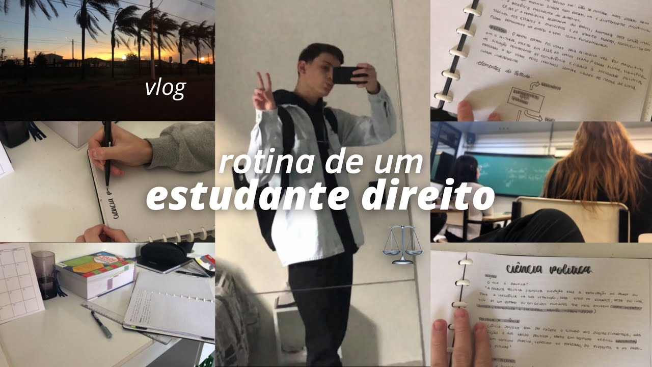 Watch Now rotina de um estudante de direito ⚖️ rotina de um estudante de direito ⚖️