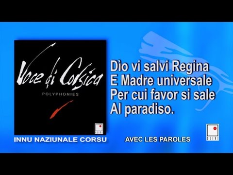 Voce di Corsica - Dio Vi Salvi Regina - Avec Paroles - Hymne Corse - Single -  Polyphonies Corses