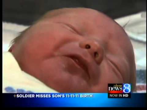 Sergeant's son born on Veterans Day