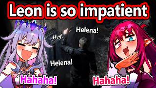 Biboo and IRyS turn RE6 into a Comedy with 1 Button...