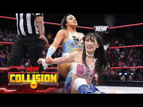 Former AEW Women’s Champ, Riho, makes her AEW Collision debut vs Lady Frost! | 7/6/24, AEW Collision