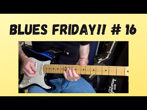 BLUES FRIDAY!! #16 A BLUES SHUFFLE IN C