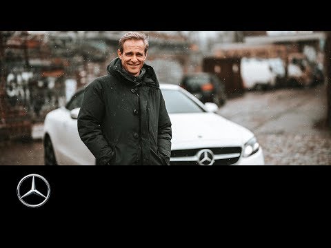 Matthias Malmedie oben ohne: im E-Klasse Cabriolet durch Berlin