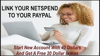 NETSPEND PAYPAL plus NetSpend Debit Card Free 20 Referral Bonuses