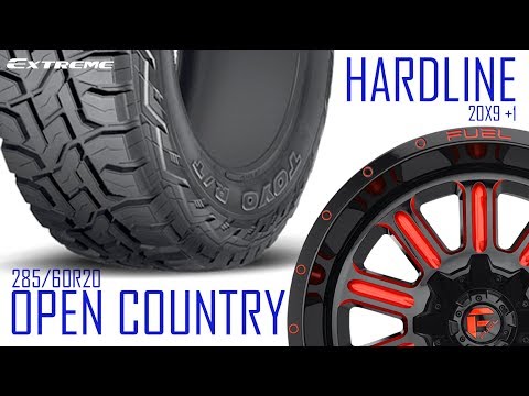 Fuel Hardline Wheel -Toyo Open Country R/T Tire