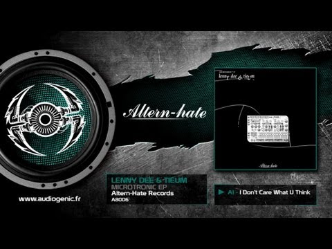 LENNY DEE & TIEUM - A1 - I Don't Care What You Think - MICROTRONIC EP - A8006