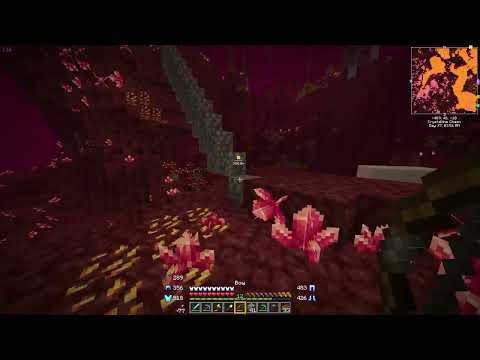 Deflecting a Fireball Back into a Ghast with a Bow and Arrow