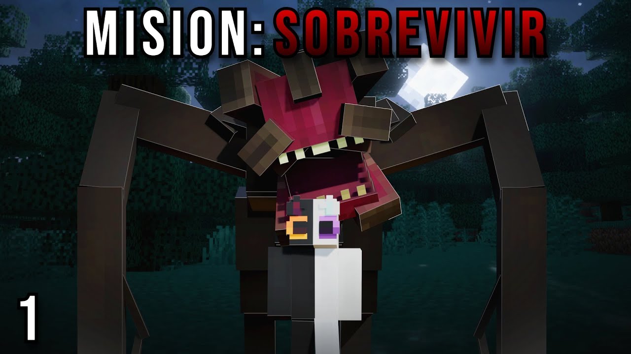 SOBREVIVIENDO al MUNDO más SILENCIOSO de MINECRAFT - Dia 1