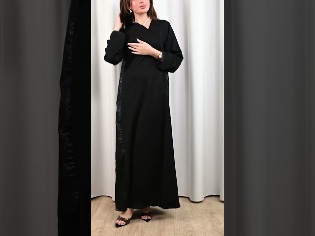 عباية انترنت بجكار كحلي