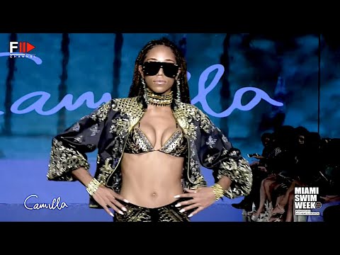 CAMILLA Art Hearts Fashion Swim 2022 Miami - Fashion Channel