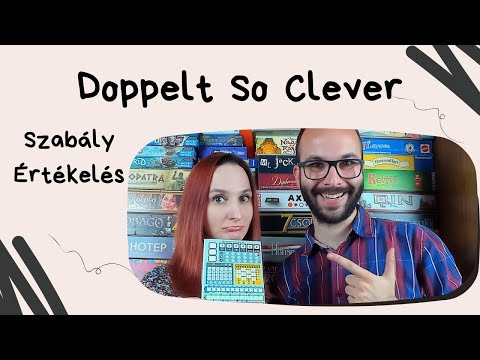 Doppelt So Clever│Kétszer olyan okos! játékbemutató és szabályismertetés - Társasozz Okosan!
