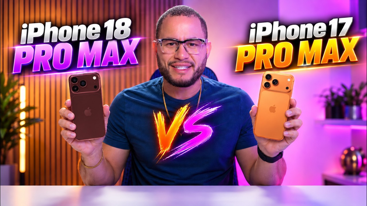 iPhone 18 PRO MAX vs 17 PRO MAX CUAL COMPRAR?