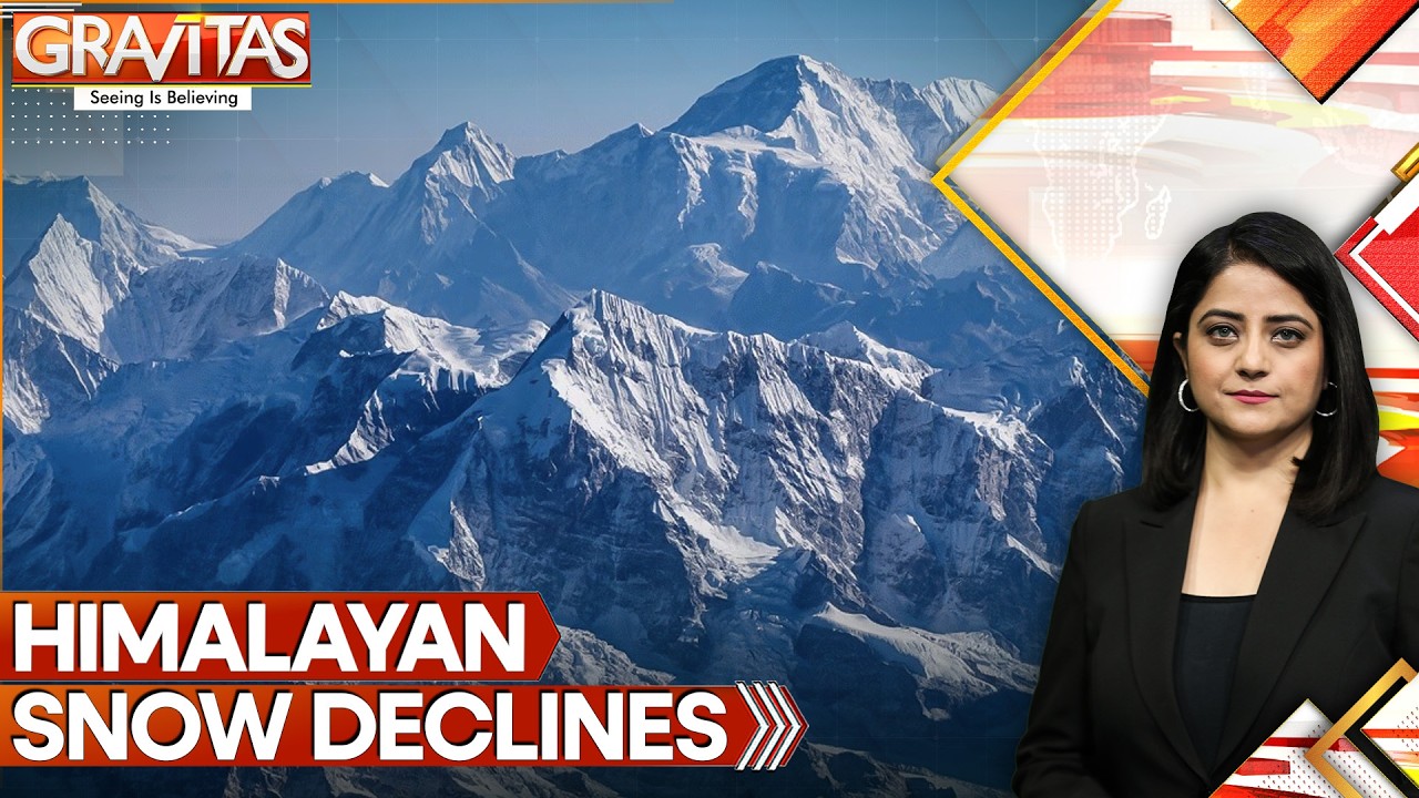 Asia's Water Lifeline Is Fading As Himalayan Snowfall Plunges | GRAVITAS | WION
