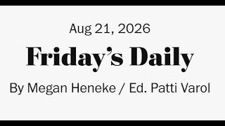 The Washington Post / LA Times Crossword 21/08/2026