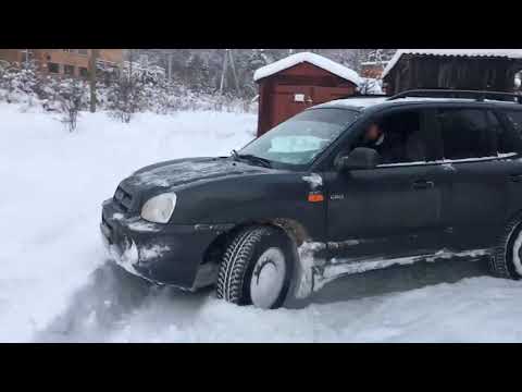 Hyundai Santa Fe snowy roads [OffRoad]