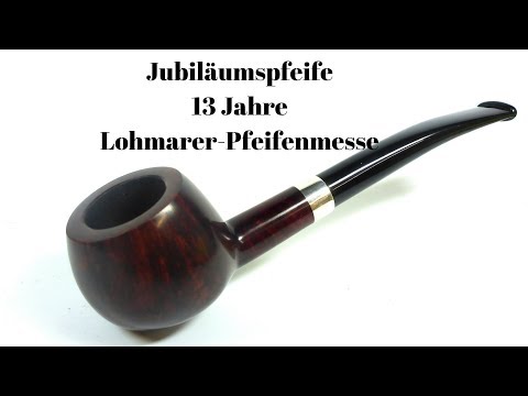 Jubiläumspfeife 13 Jahre Lohmarer   Pfeifenmesse