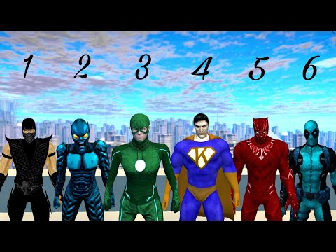 Power Spider Superhero 2 - Gameplay Walkthrough All Characters (iOS,Android)