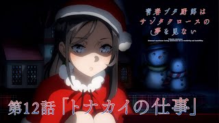 アニメ「青春ブタ野郎はサンタクロースの夢を見ない」WEB予告 | 第12話「トナカイの仕事」