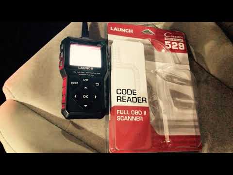 Demo -  LAUNCH OBD2 Scanner Model CR529