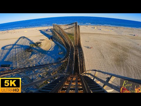 On-ride point of view of Great White