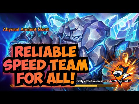 100% FARMABLE TEAM GIANTS ABYSS HARD summoners war