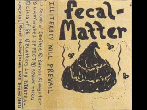 Fecal matter - Blather's Log