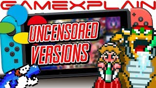 Peach & Bowser Drink!? Yoshi EATS Dolphins!? Play the Uncensored Japanese SNES Originals with NSO!