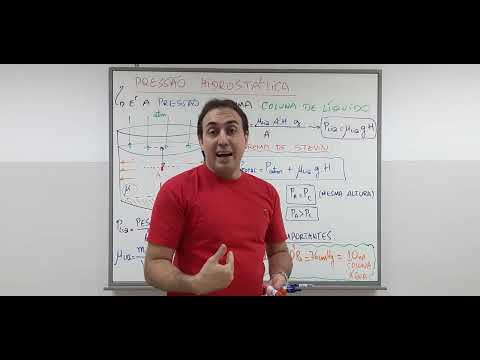 Pressão Hidrostática  -  Teorema de Stevin