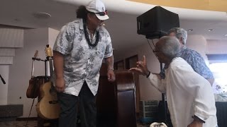 Willie K sings Morning Dew at the King Kamehameha Sunday Brunch