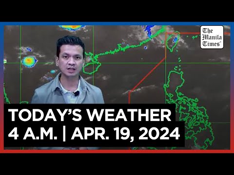 Today's Weather, 4 A.M. Apr. 19, 2024