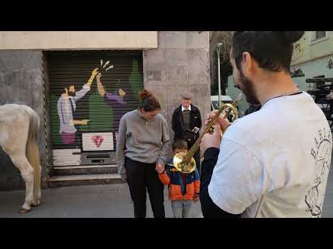 2023 (3/03) FESTES DE SANT MEDIR A GRÀCIA.   CERCAVILA DE LES COLLES, CAVALLS CARROSSES I CAMIONS