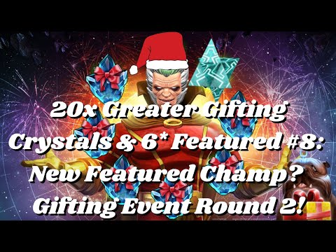 20x Greater Gifting Crystals & 6* Featured #8: New Featured Champ? Gifting Event Round 2! - MCOC