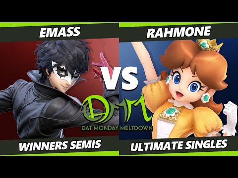 DAT Monday Meltdown 216 Winners Semis - eMass (Joker) Vs. Rahmone (Daisy) SSBU Ultimate Tournament