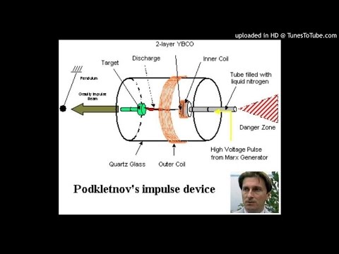 Eugene Podkletnov on his Gravity Beam Experiment