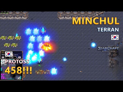 STARCRAFT: ROUND 4: MINCHUL VS  - 458!!!