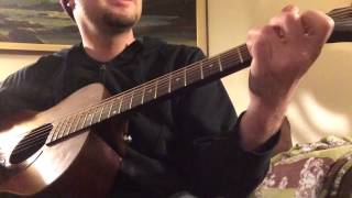 Acoustic cover of &quot;Baby Britain&quot; by Elliott Smith