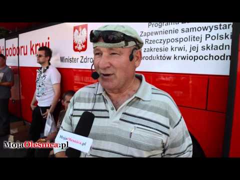19.07.2014 Oleśnica - akcja krwiodawstwa pod Intermarché