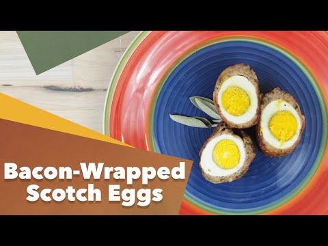 Keto Bacon Wrapped Scotch Eggs Recipe