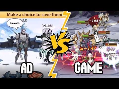 Mobile Ad VS Game: AFK Arena | Should YOU Download and Play AFK Arena?! | AD VS GAME COMPARISON