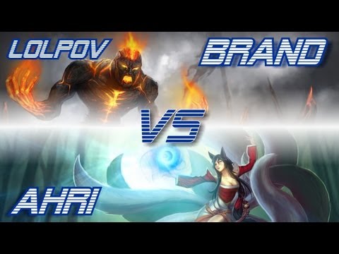 LoLPoV - Brand vs Ahri [Mid] (League of Legends Live Commentary)