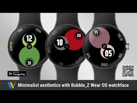 Bubble_Z - Wear OS watchface