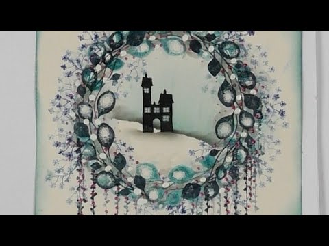 Small Dwelling within the Snow Wreath by Tracey Dutton